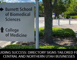 Guiding Success: Directory Signs Tailored For Central And Northern Utah Businesses